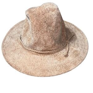 By Anthropologie women’s one size velvet yarn woven bucket hat